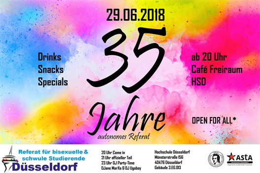 Referat für bisexuelle und schwule Studierende in Düsseldorf